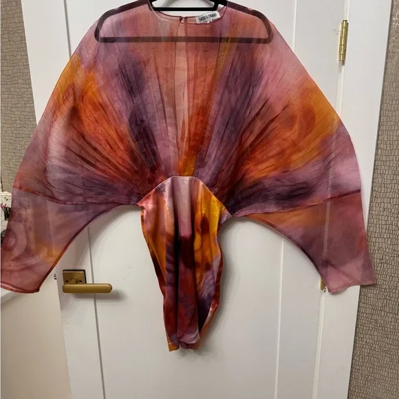 Andrea Iyamah Vibrant Long Sleeve Dress - Picture 9 of 9